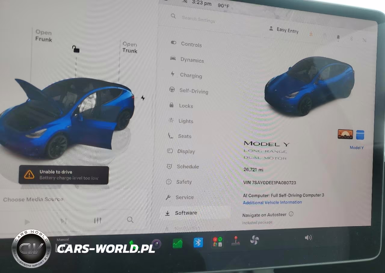 2023 Tesla Model Y VIN:7SAYGDEE1PA080723 - 9