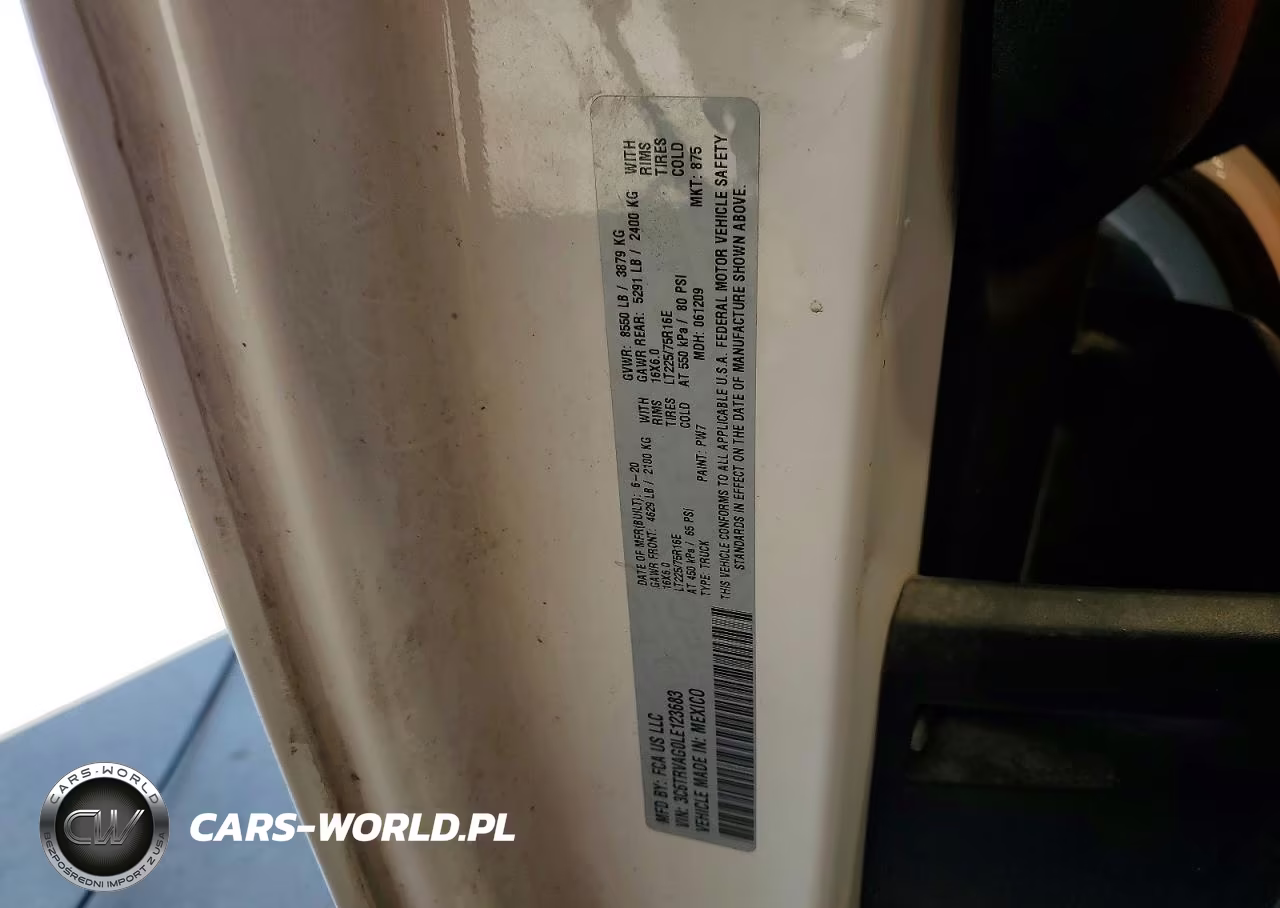 2020 Ram Promaster 1500 1500 Standard VIN:3C6TRVAG0LE123683 - 13