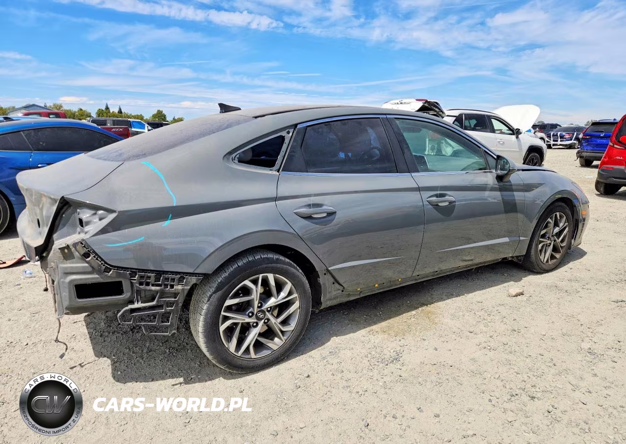 2020 Hyundai Sonata Sel VIN:5NPEF4JAXLH054402 - 3