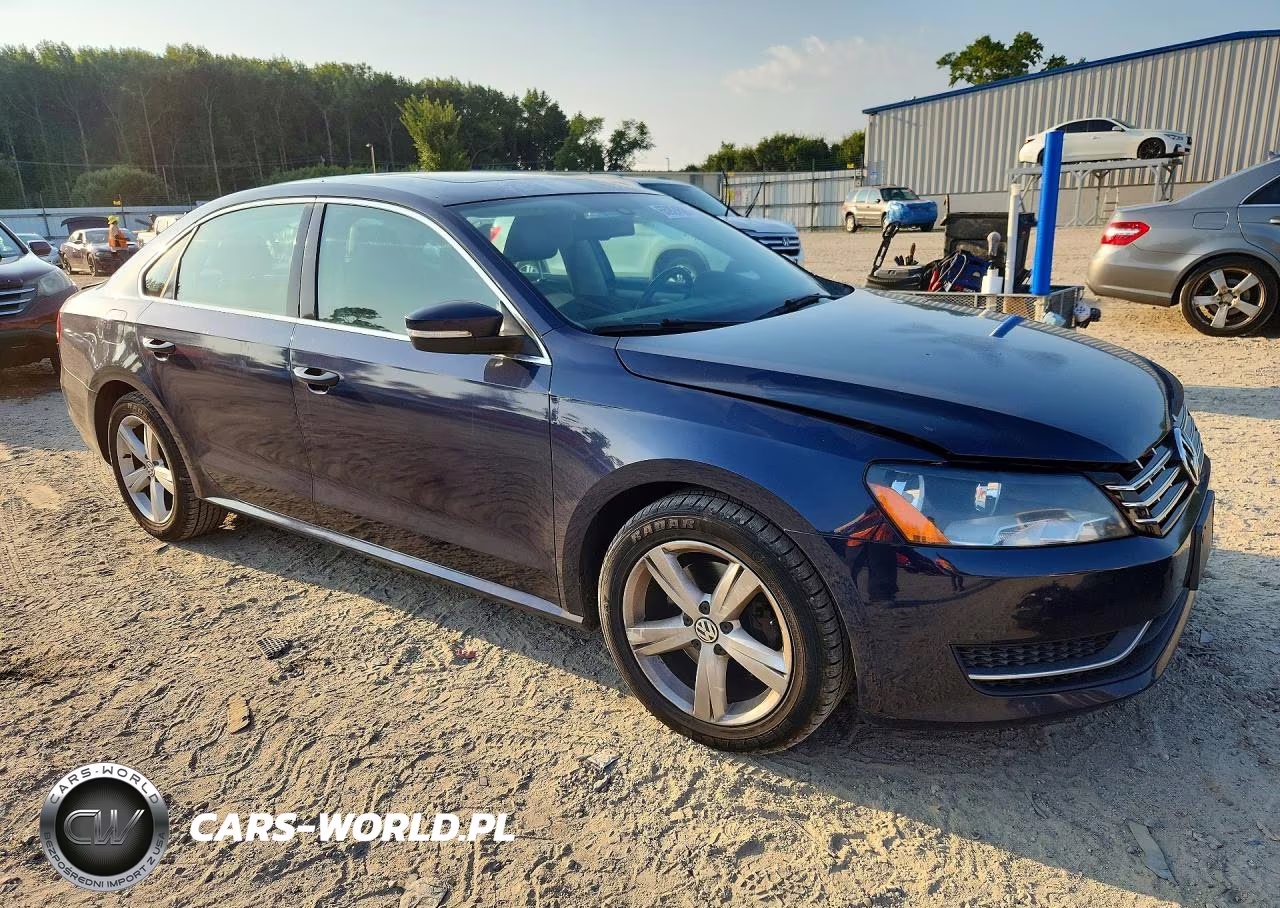 2013 Volkswagen Passat Se VIN:1VWBP7A34DC099073 - 4