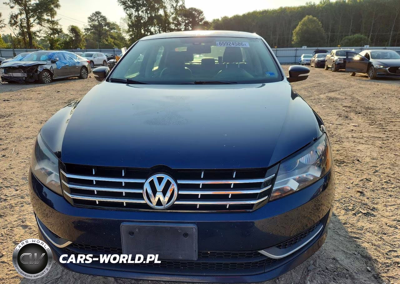 2013 Volkswagen Passat Se VIN:1VWBP7A34DC099073 - 5
