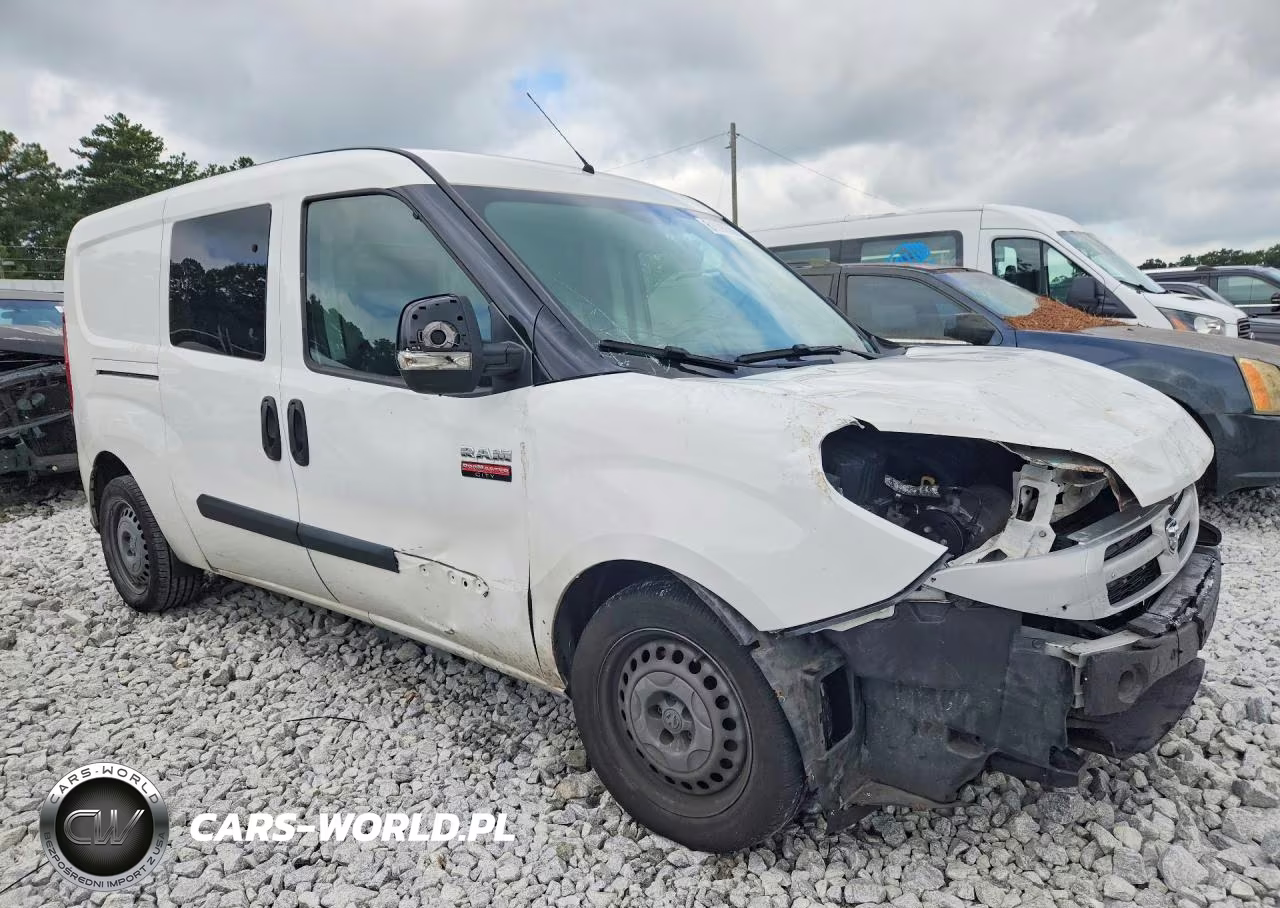 2017 Ram Promaster City Slt Delivery Van VIN:ZFBERFBB9H6E42366 - 4