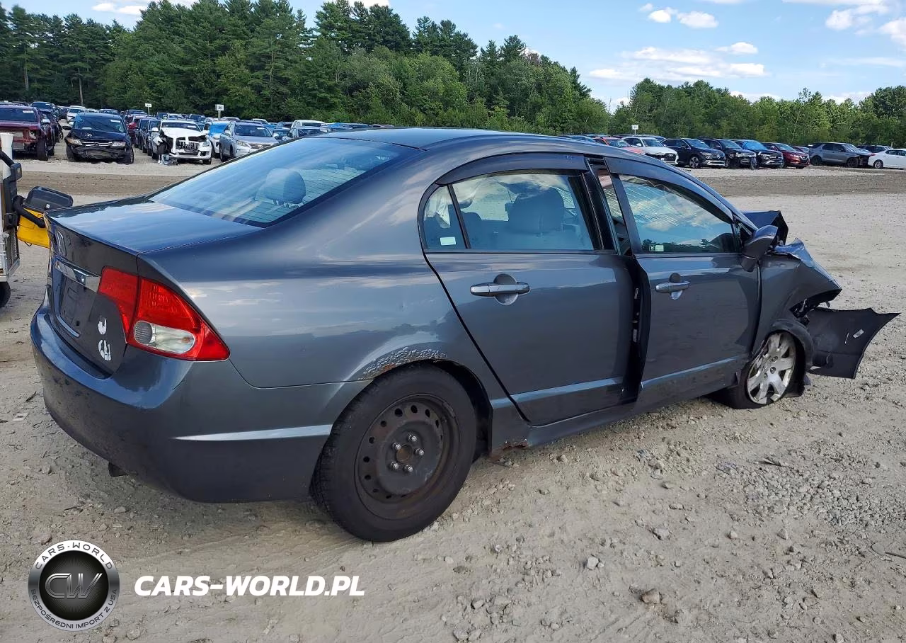 2010 Honda Civic Lx VIN:2HGFA1F54AH304656 - 3