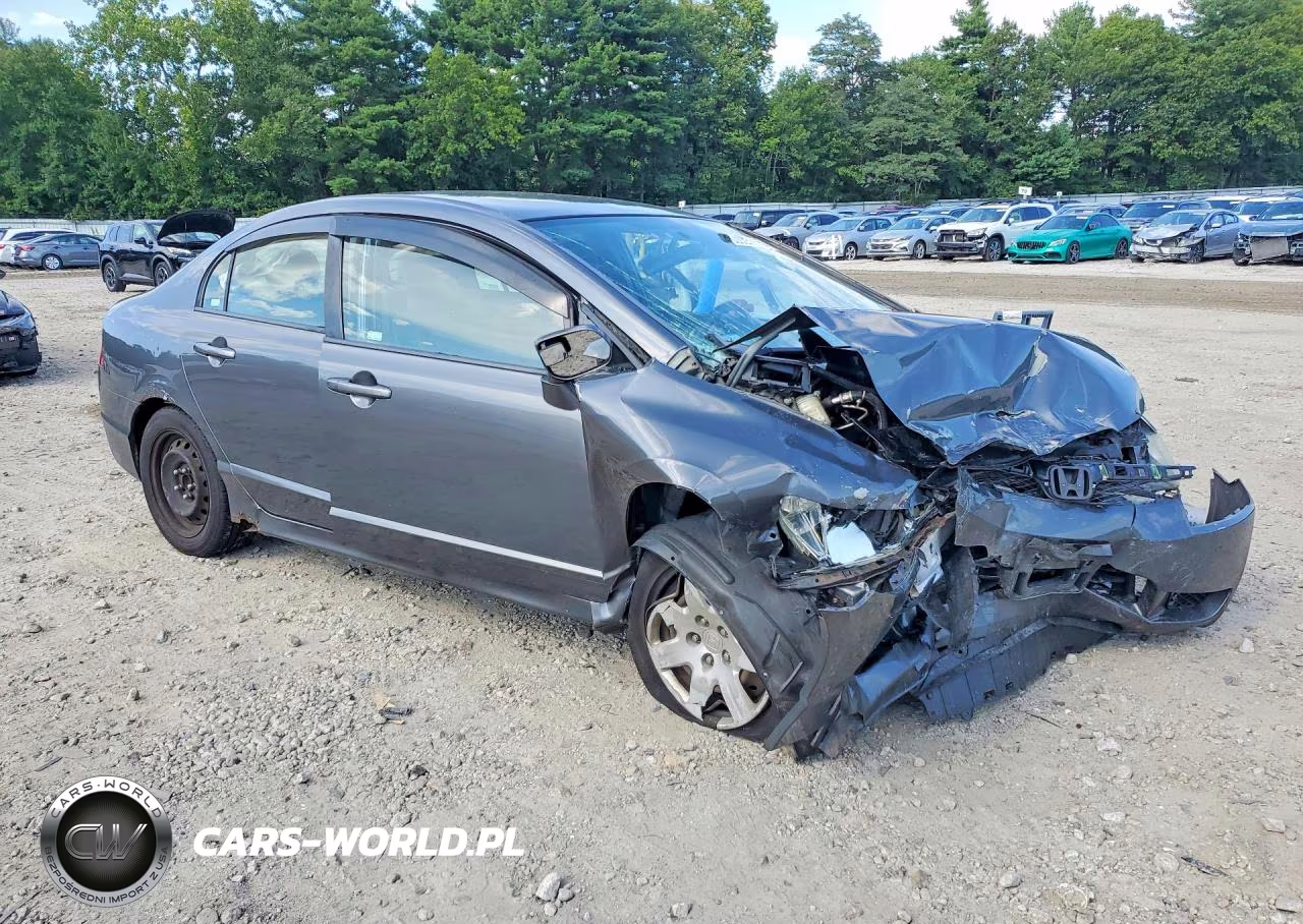 2010 Honda Civic Lx VIN:2HGFA1F54AH304656 - 4
