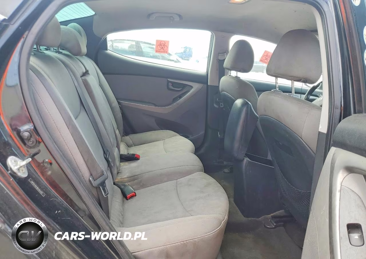 2013 Hyundai Elantra Gls VIN:5NPDH4AE9DH254312 - 10