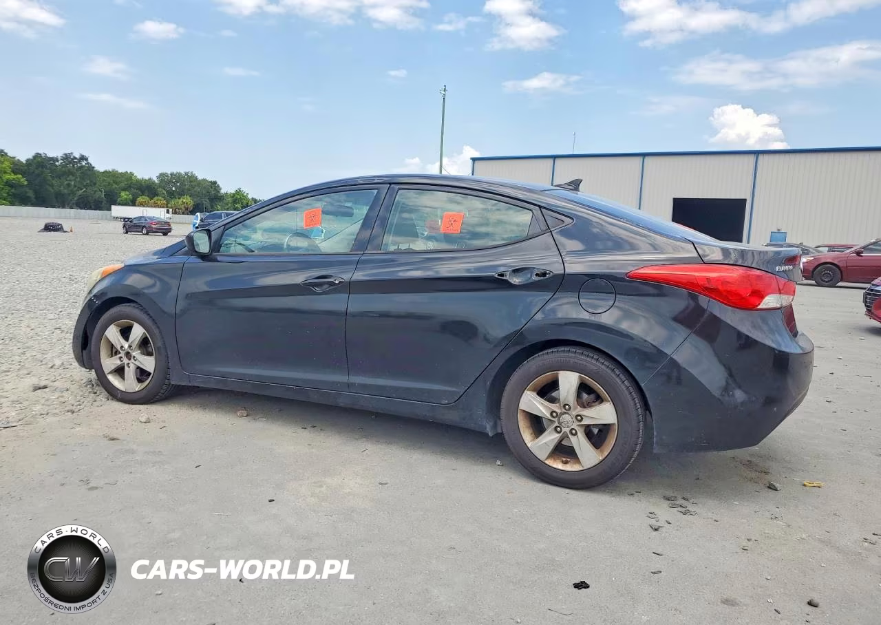 2013 Hyundai Elantra Gls VIN:5NPDH4AE9DH254312 - 2