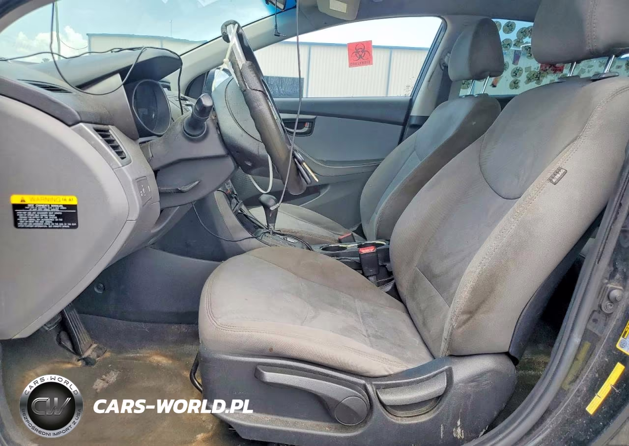 2013 Hyundai Elantra Gls VIN:5NPDH4AE9DH254312 - 7