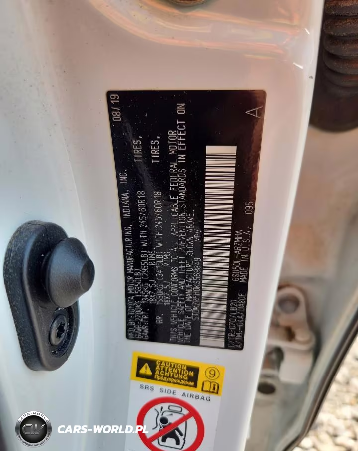 2019 Toyota Highlander Xle VIN:5TDKZRFH0KS569849 - 13