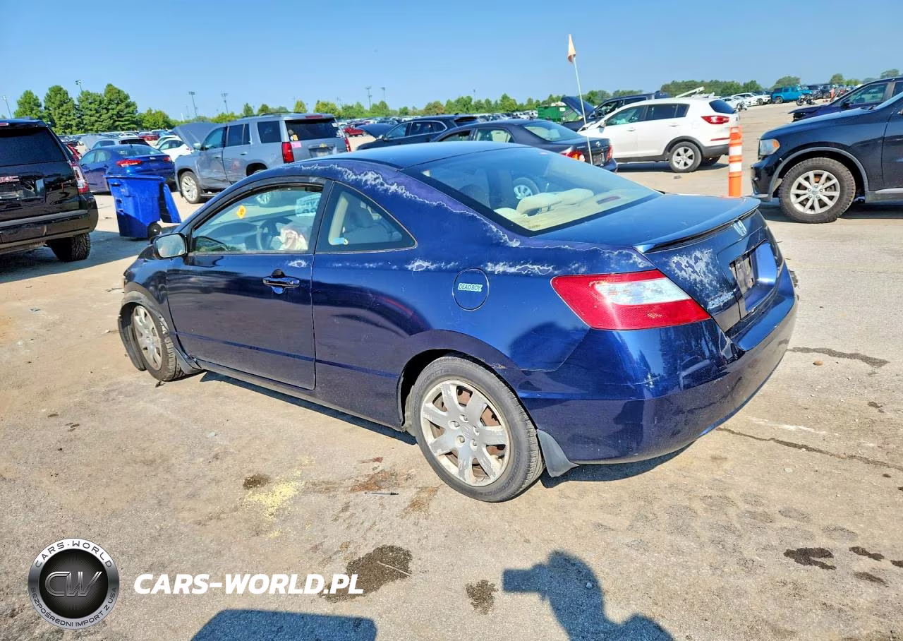 2006 Honda Civic Lx VIN:2HGFG12676H582942 - 2