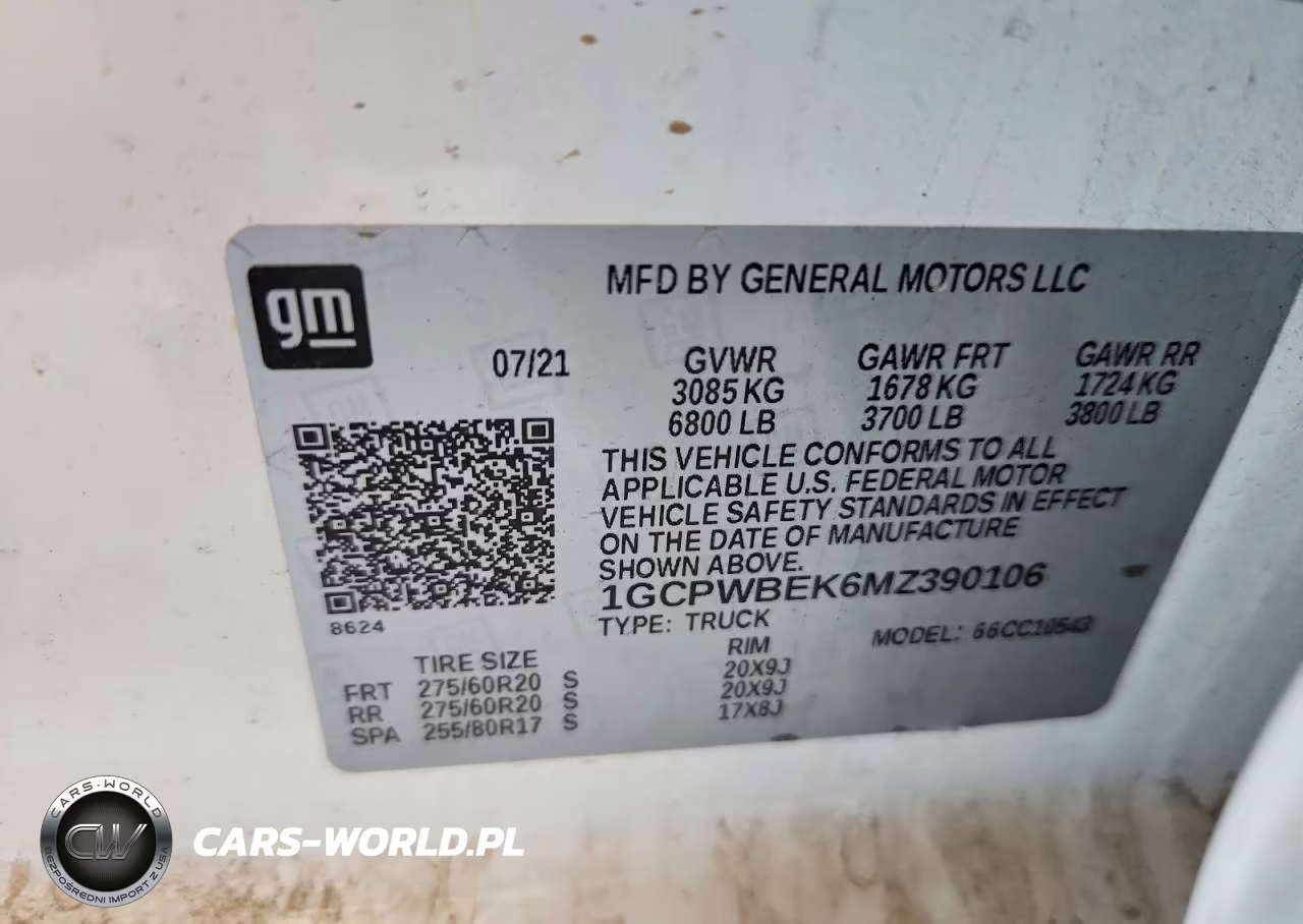 2021 Chevrolet Silv1500 4Wd VIN:1GCPWBEK6MZ390106 - 13