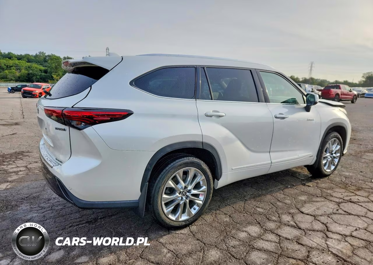 2021 Toyota Highlander Hybrid Limited VIN:5TDXBRCH4MS521241 - 3