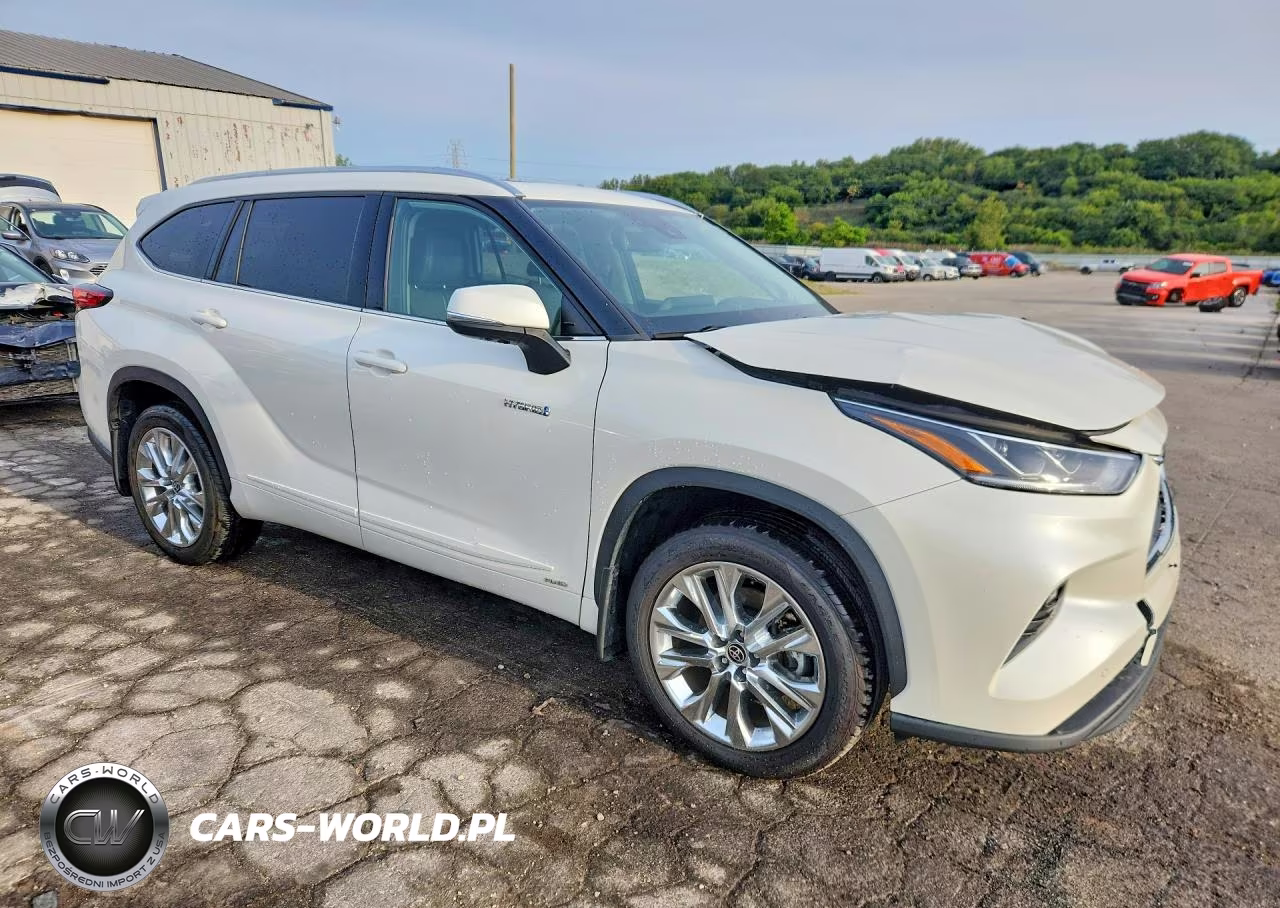 2021 Toyota Highlander Hybrid Limited VIN:5TDXBRCH4MS521241 - 4