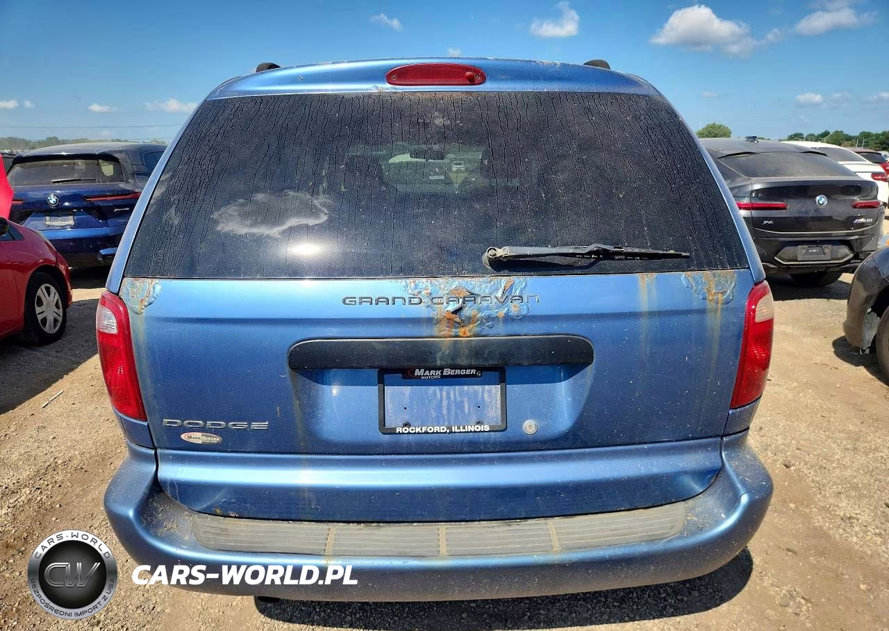 2007 Dodge Grand Caravan Se VIN:1D4GP24R17B191685 - 6