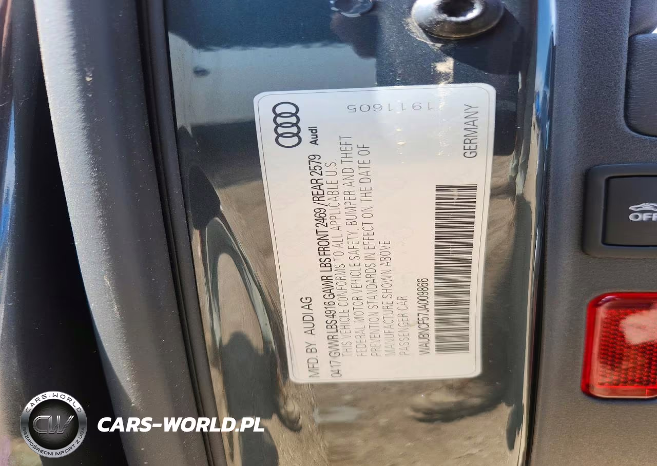 2018 Audi A5 Premium Plus VIN:WAUBNCF57JA009866 - 13