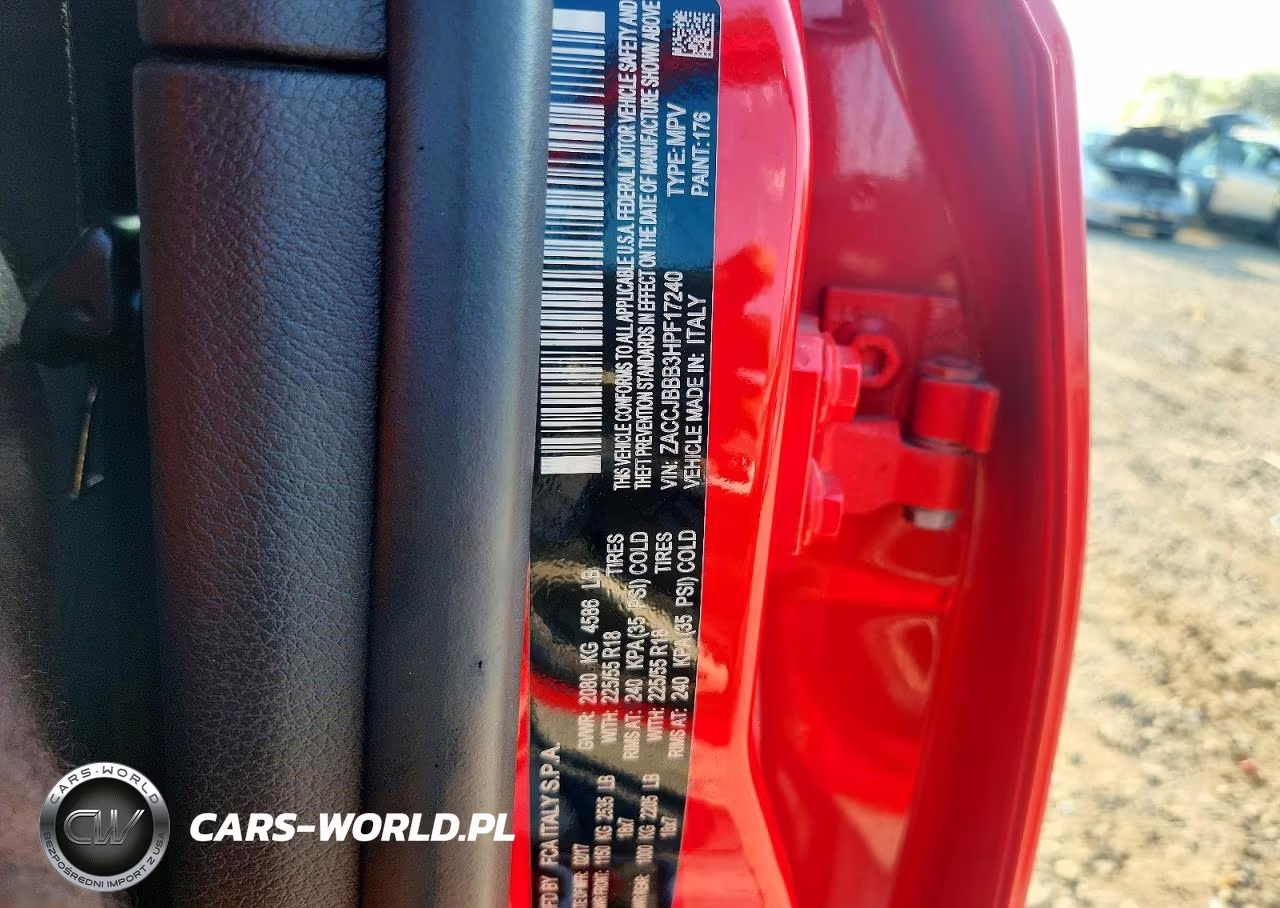 2017 Jeep Renegade Latitude VIN:ZACCJBBB3HPF17240 - 12