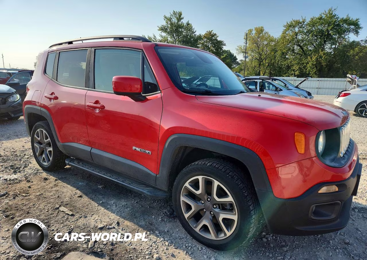 2017 Jeep Renegade Latitude VIN:ZACCJBBB3HPF17240 - 4