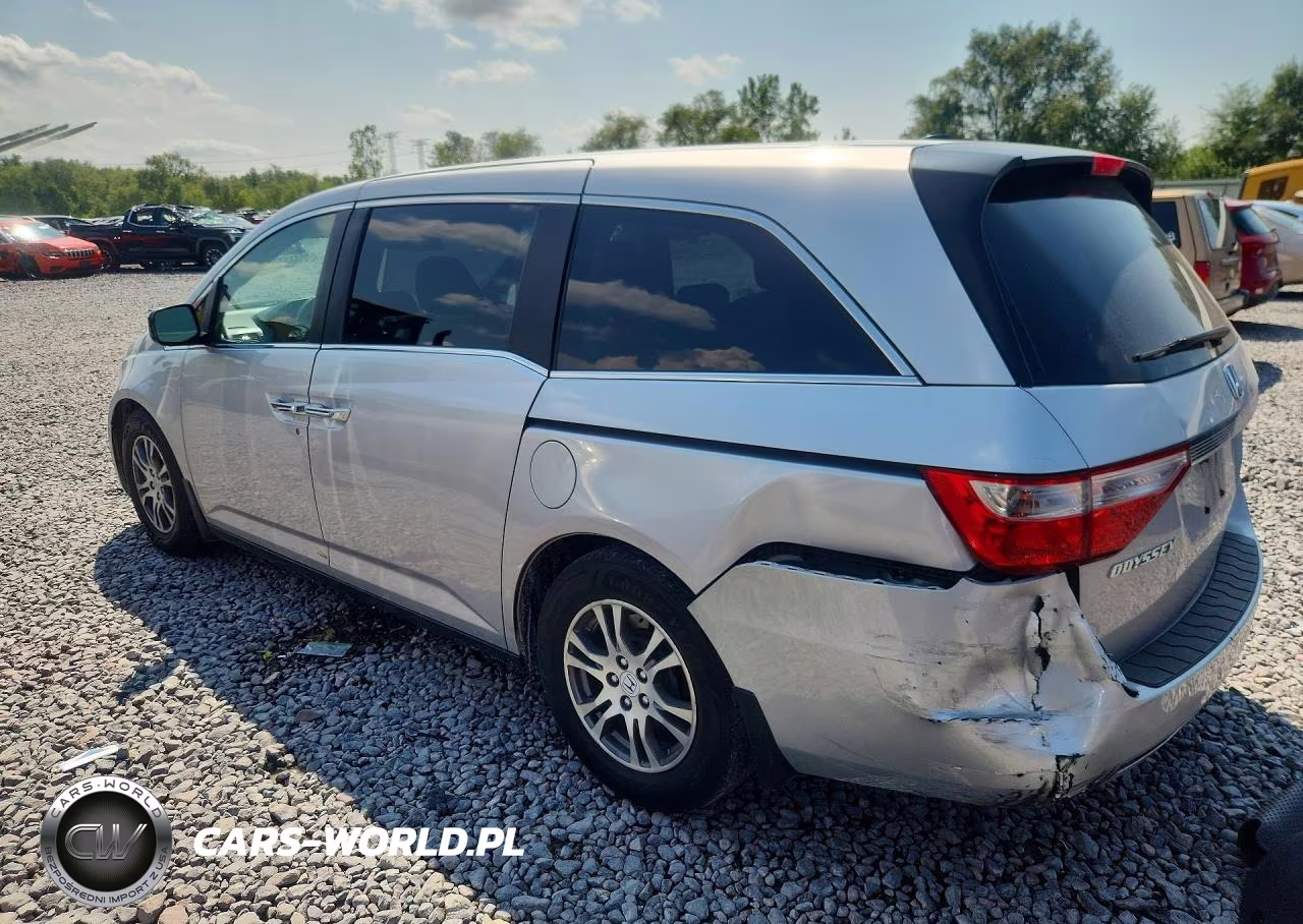 2012 Honda Odyssey Exl VIN:5FNRL5H68CB088564 - 2