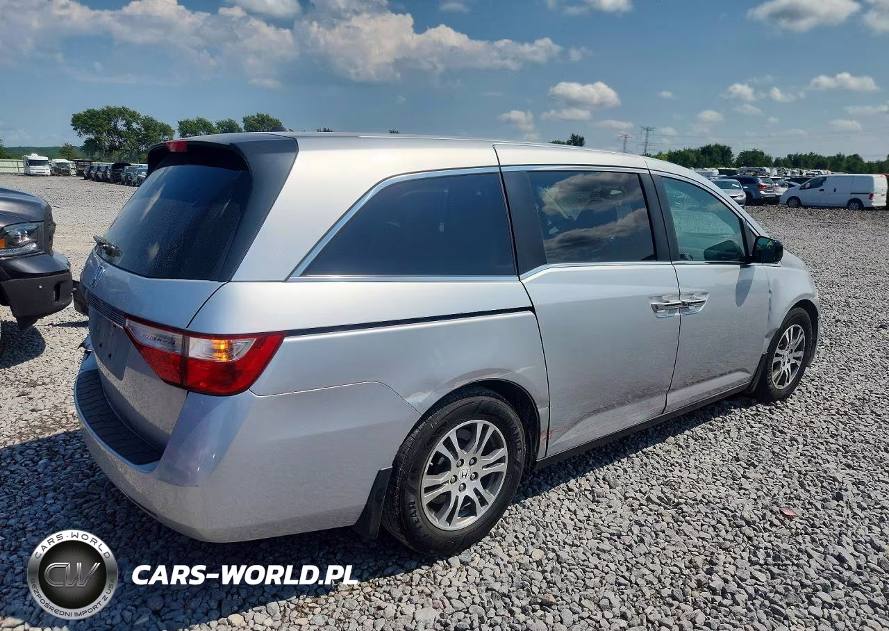 2012 Honda Odyssey Exl VIN:5FNRL5H68CB088564 - 3