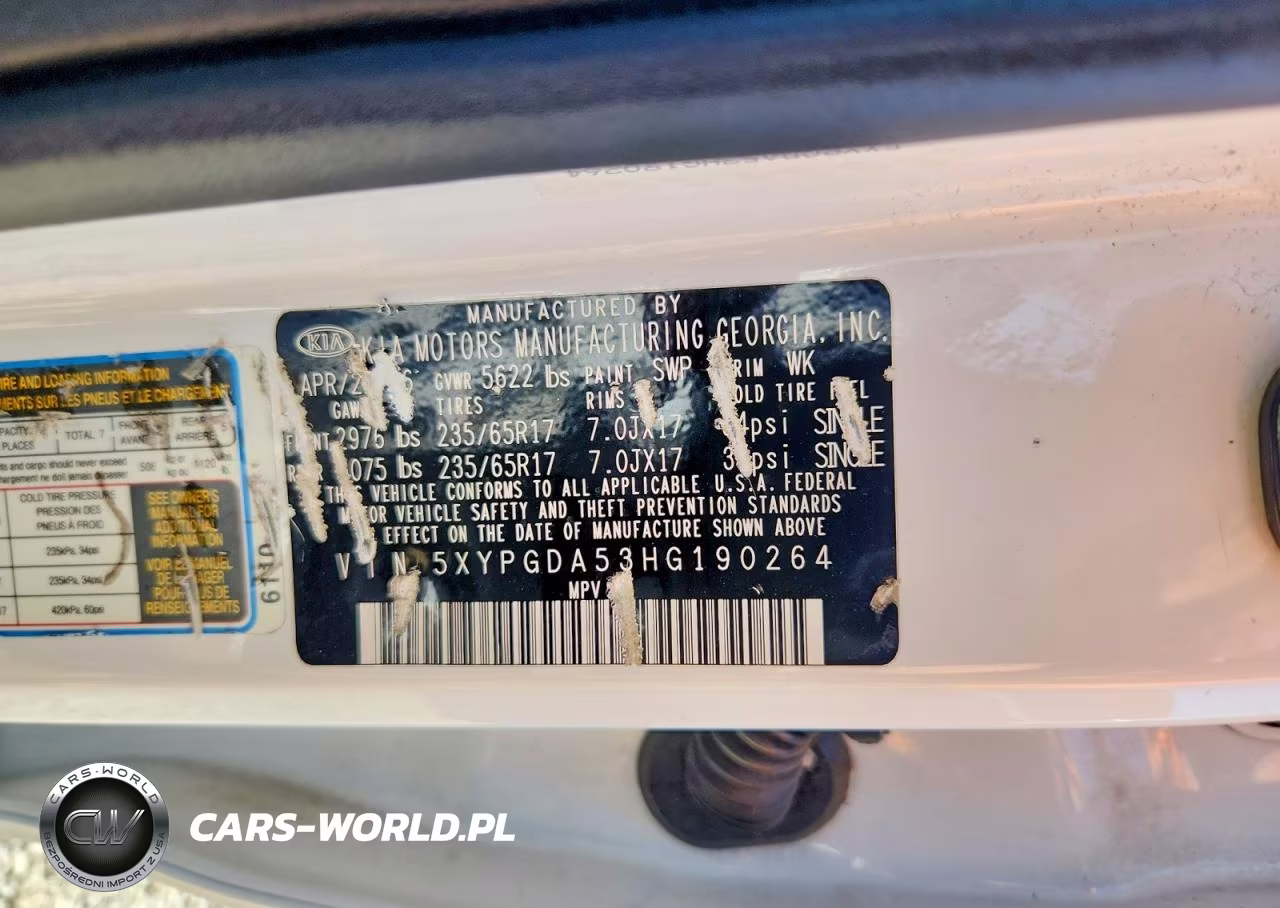 2017 Kia Sorento Lx V6 VIN:5XYPGDA53HG190264 - 13