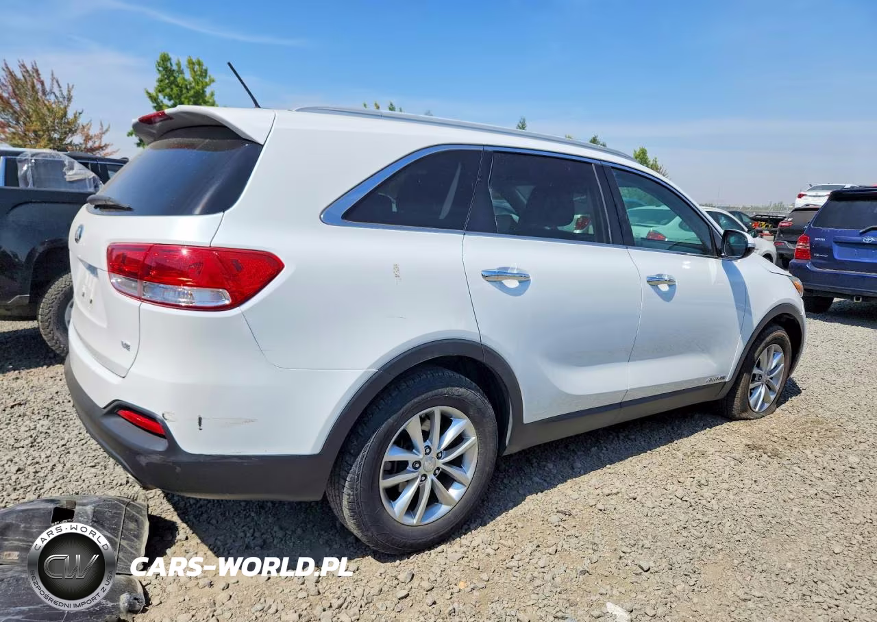 2017 Kia Sorento Lx V6 VIN:5XYPGDA53HG190264 - 3