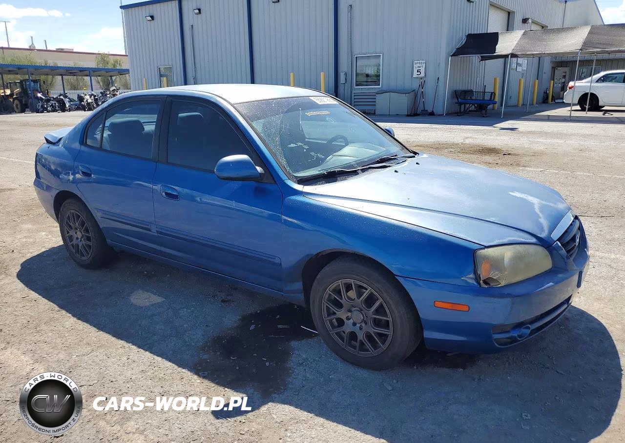 2005 Hyundai Elantra Gls VIN:KMHDN46DX5U162377 - 4