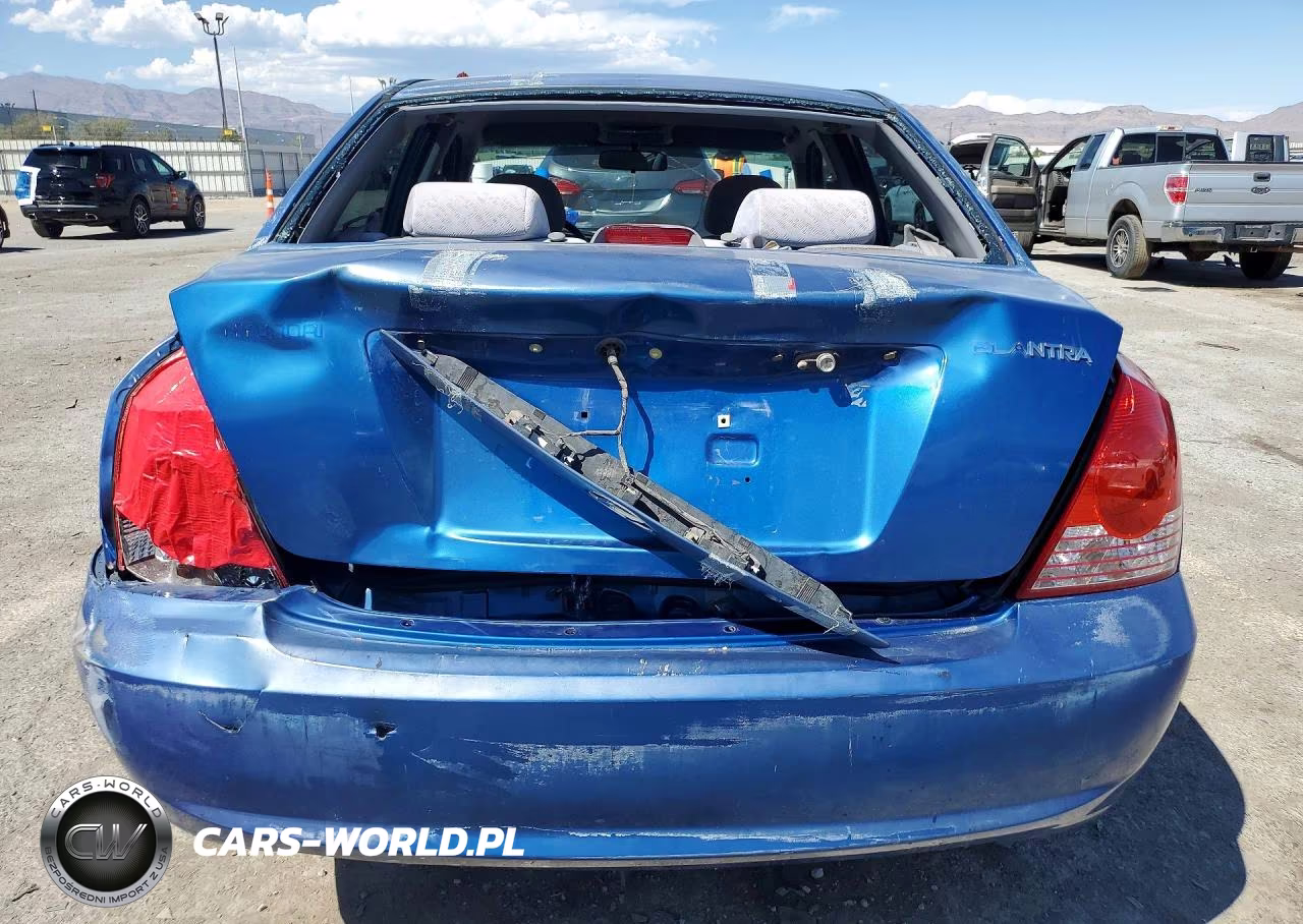 2005 Hyundai Elantra Gls VIN:KMHDN46DX5U162377 - 6