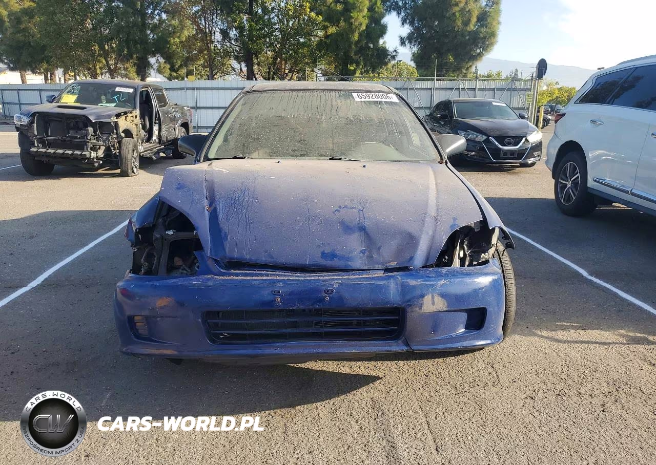 2000 Honda Civic Lx VIN:1HGEJ6673YL052406 - 5