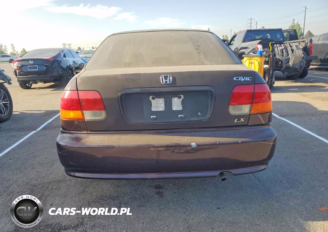 2000 Honda Civic Lx VIN:1HGEJ6673YL052406 - 6