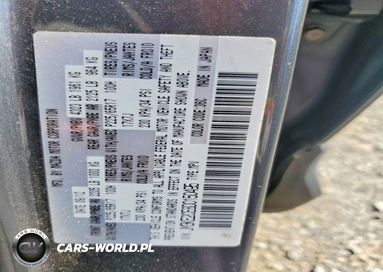 2013 Mazda Cx-5 Touring VIN:JM3KE2CE8D0150495 - 13