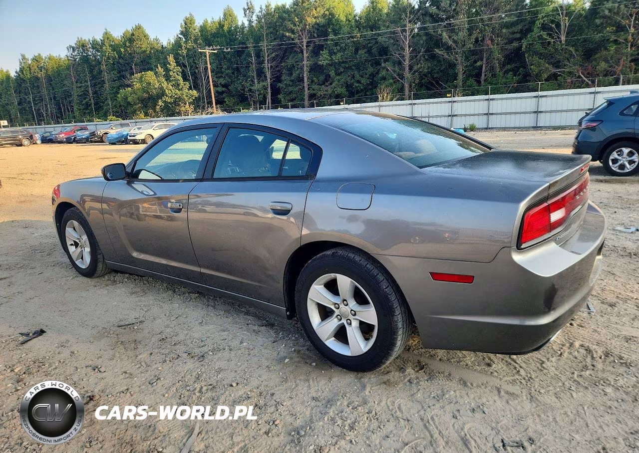 2012 Dodge Charger Se VIN:2C3CDXBG6CH276059 - 2