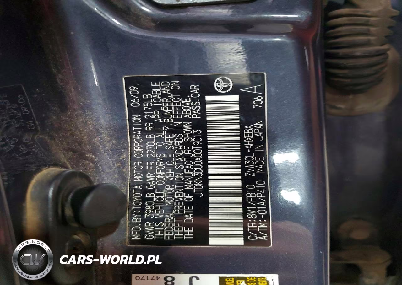 2010 Toyota Prius Iii VIN:JTDKN3DU0A0019013 - 14