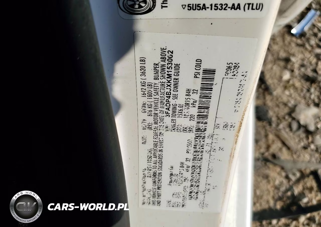 2019 Ford Fiesta Se VIN:3FADP4BJXKM153002 - 12