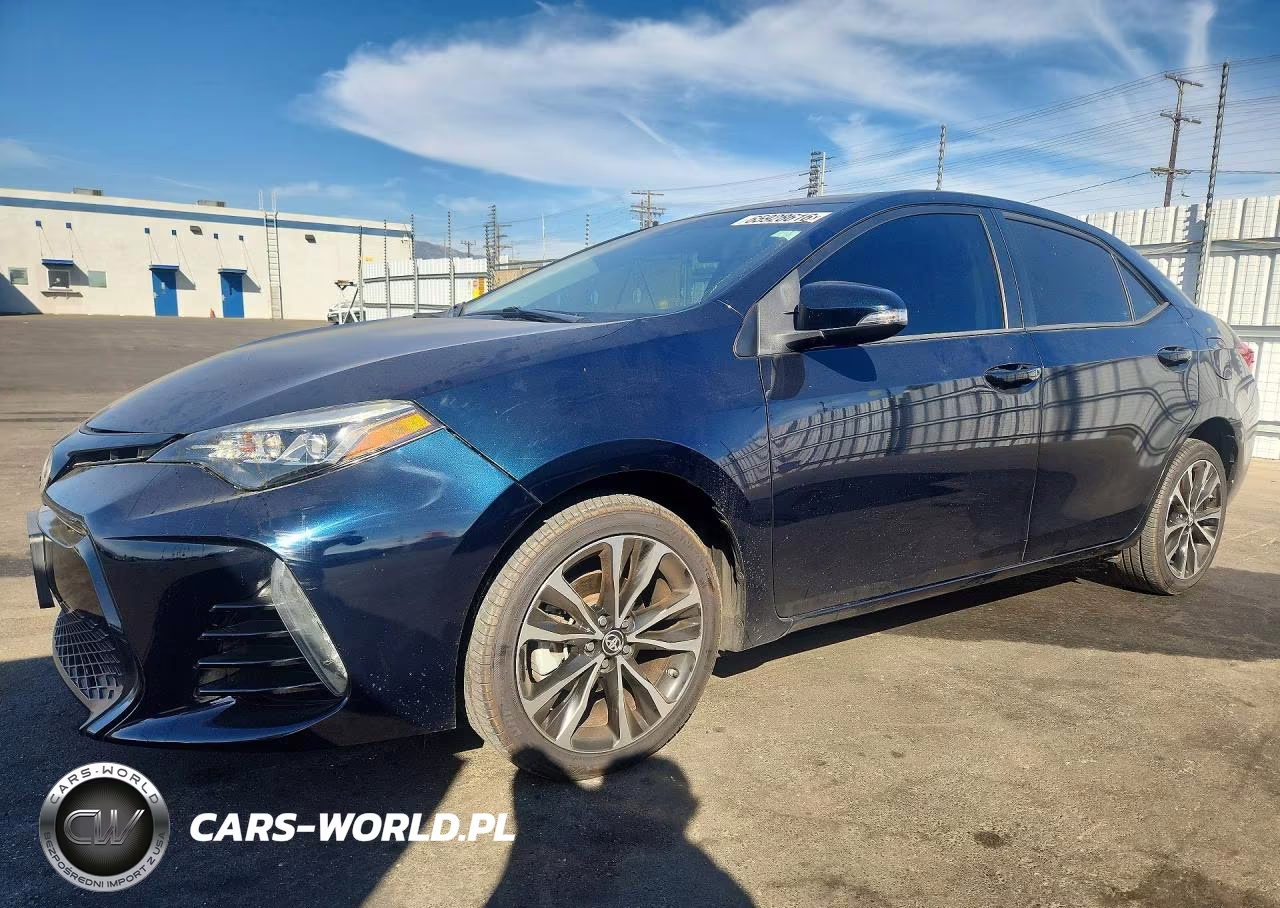 2018 Toyota Corolla Xse VIN:5YFBURHE9JP766804 - 1