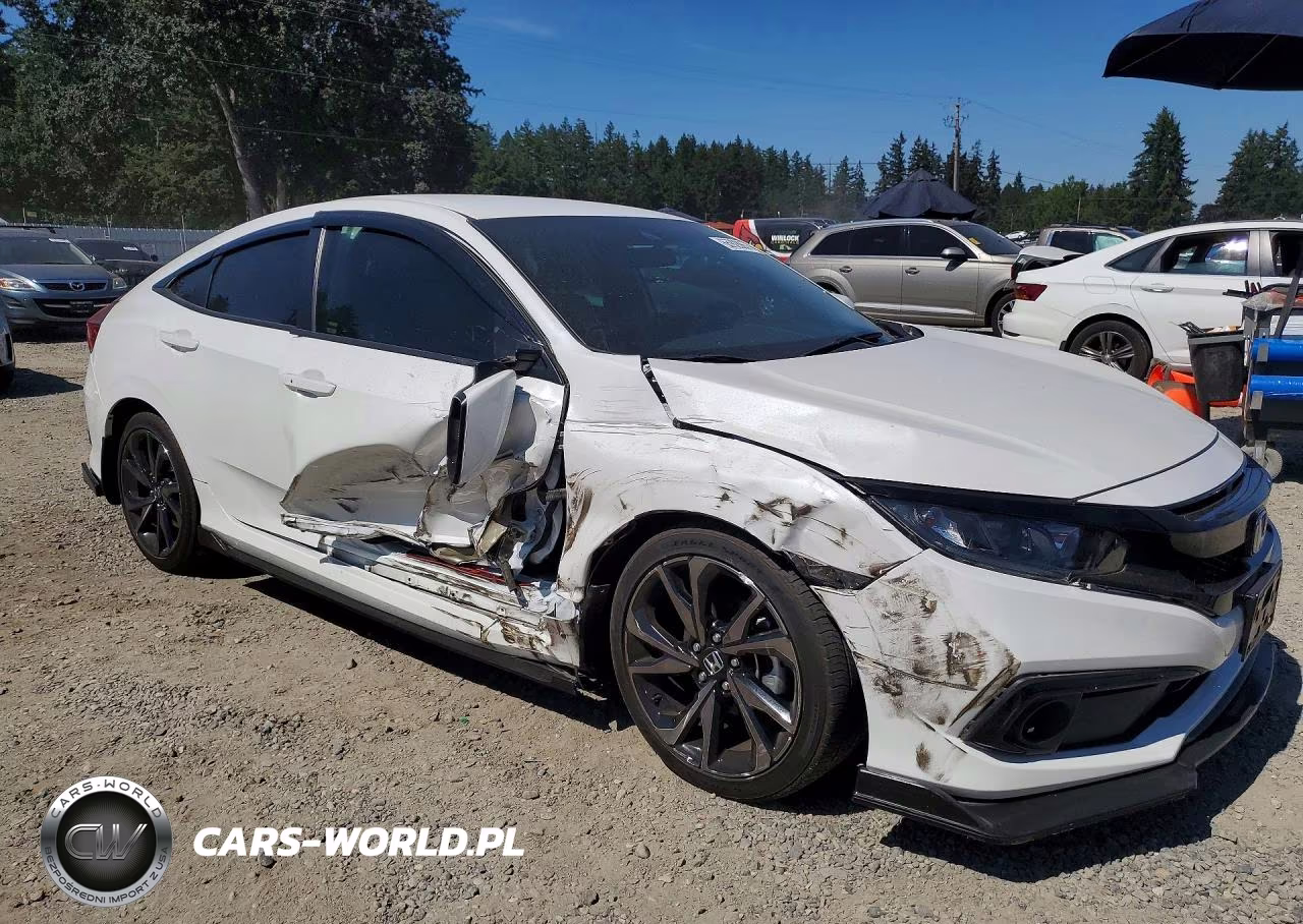 2021 Honda Civic Sport VIN:2HGFC2F82MH553407 - 4