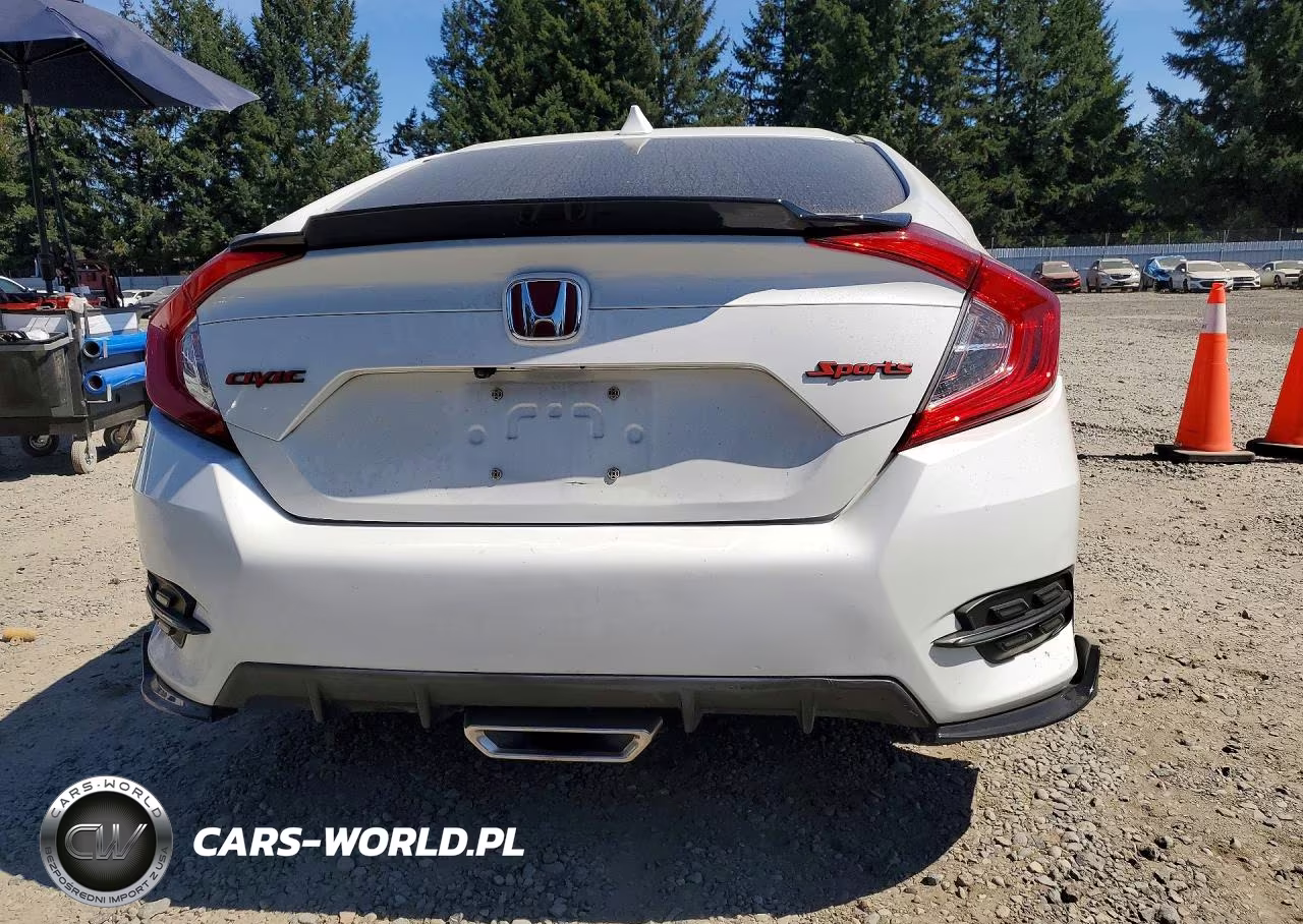 2021 Honda Civic Sport VIN:2HGFC2F82MH553407 - 6