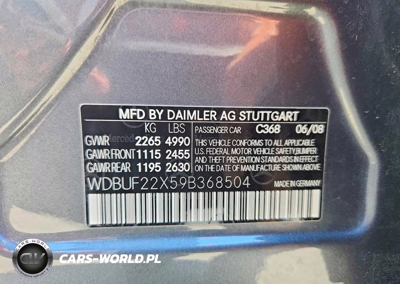 2009 Mercedes-Benz E 320 Cdi VIN:WDBUF22X59B368504 - 12