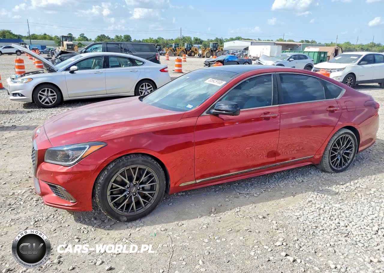 2019 Genesis G80 3.3T Sport VIN:KMTFN4JB9KU322409 - 1
