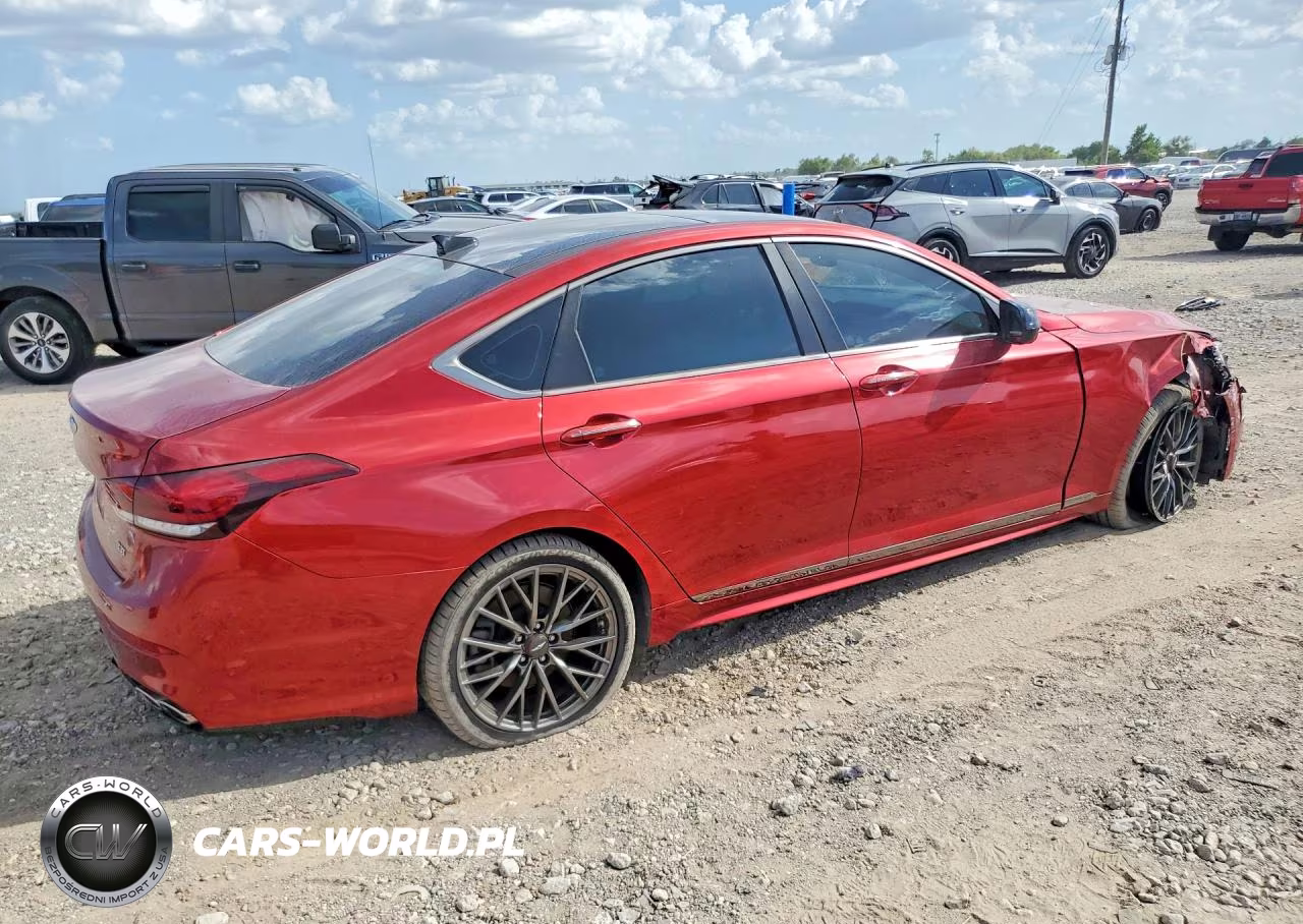 2019 Genesis G80 3.3T Sport VIN:KMTFN4JB9KU322409 - 3