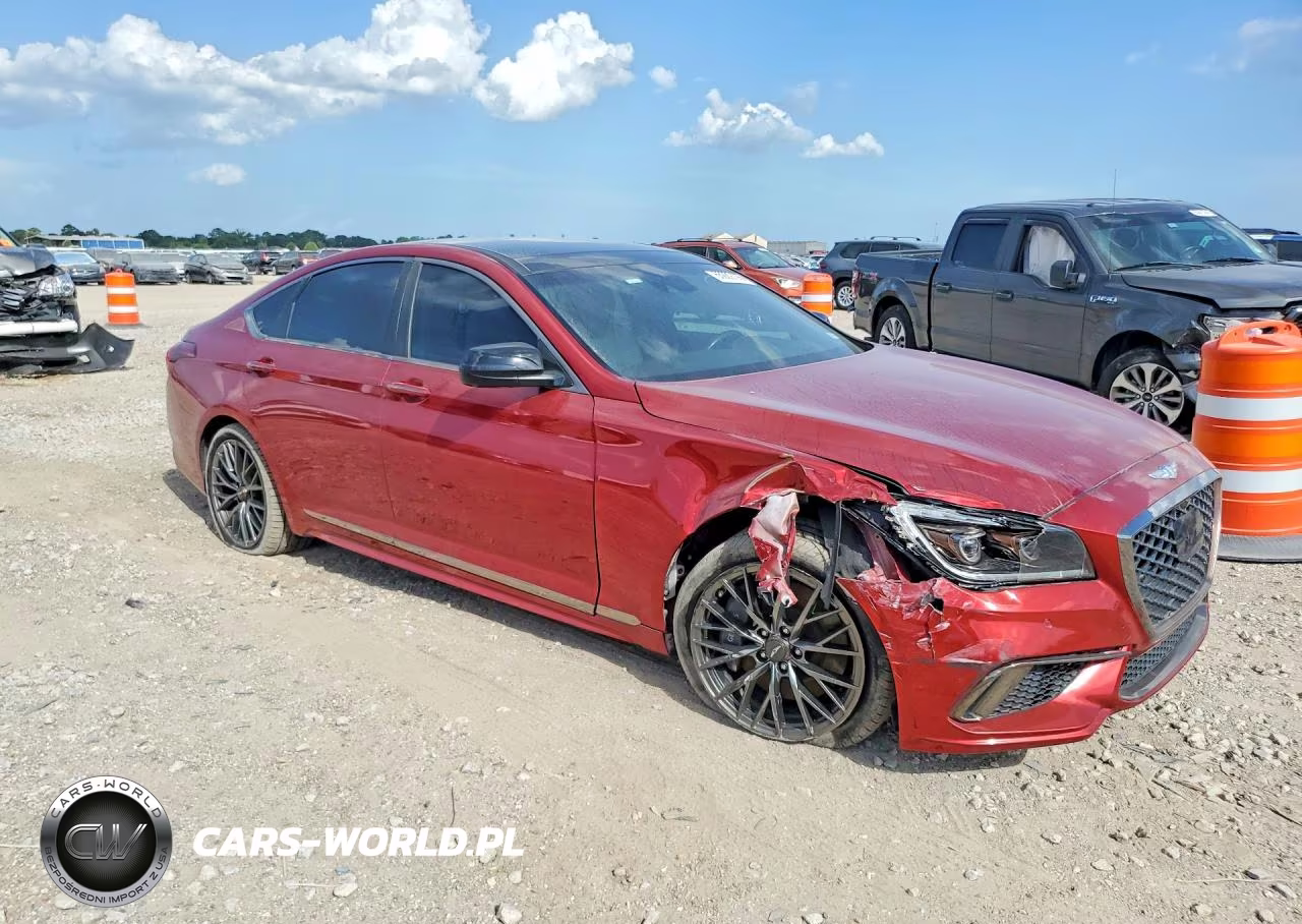 2019 Genesis G80 3.3T Sport VIN:KMTFN4JB9KU322409 - 4