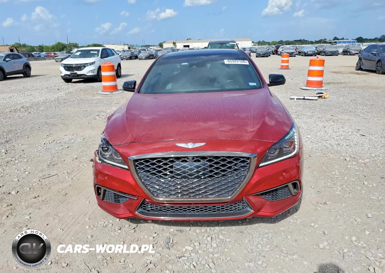 2019 Genesis G80 3.3T Sport VIN:KMTFN4JB9KU322409 - 5