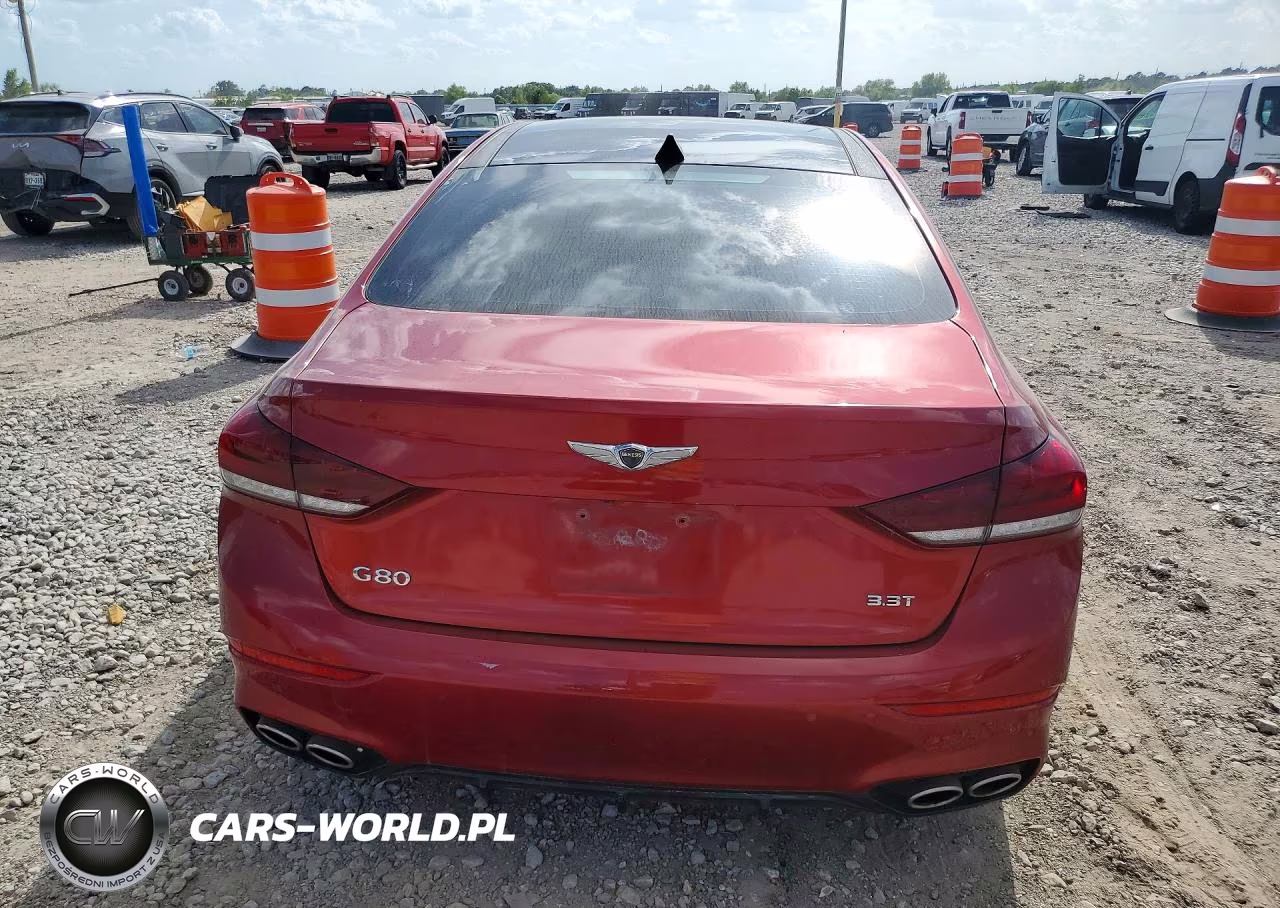 2019 Genesis G80 3.3T Sport VIN:KMTFN4JB9KU322409 - 6