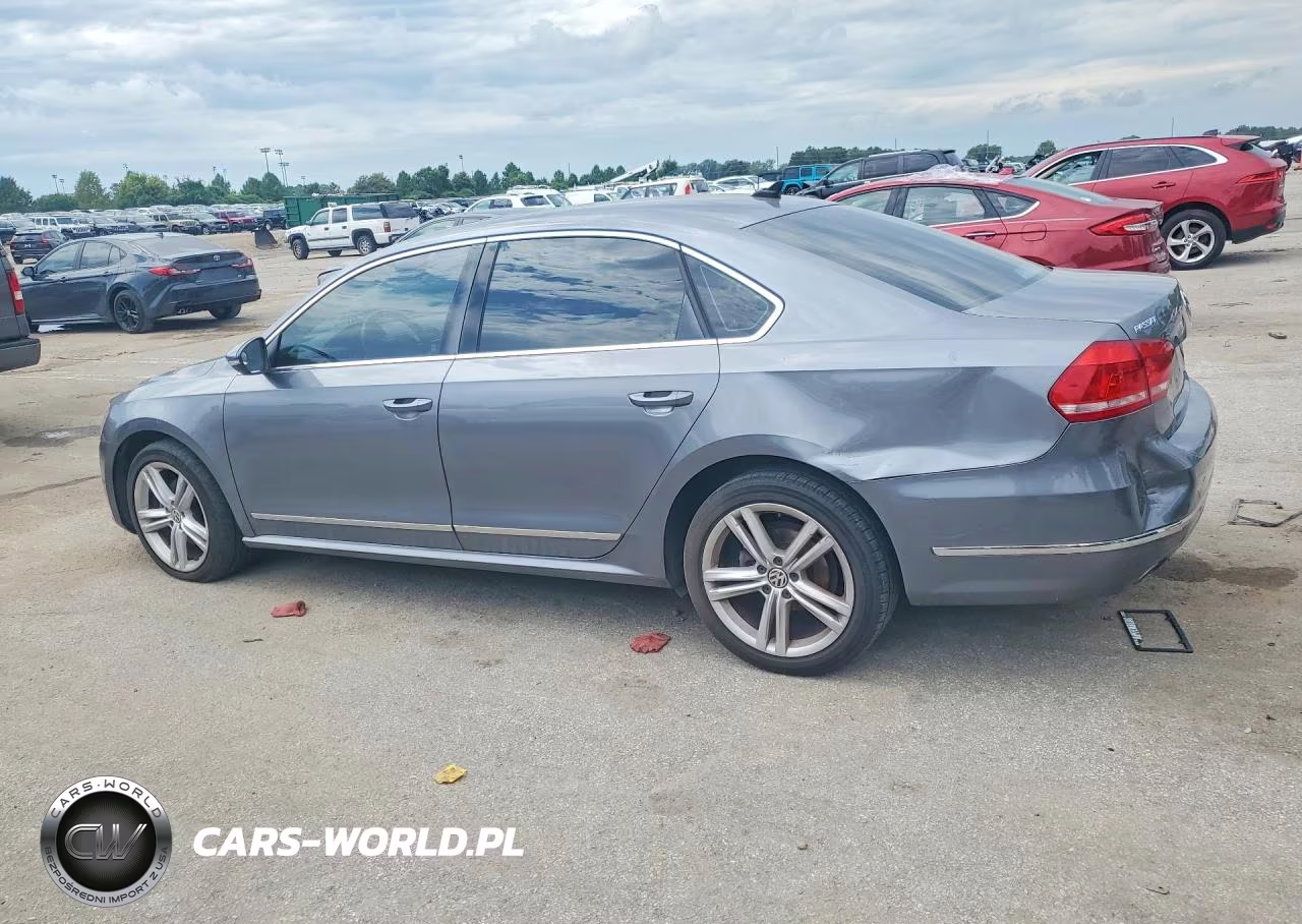 2012 Volkswagen Passat Se VIN:1VWBN7A32CC086973 - 2