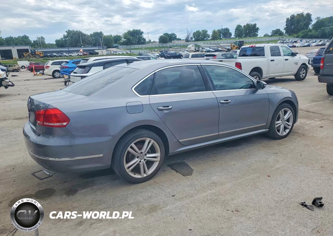 2012 Volkswagen Passat Se VIN:1VWBN7A32CC086973 - 3