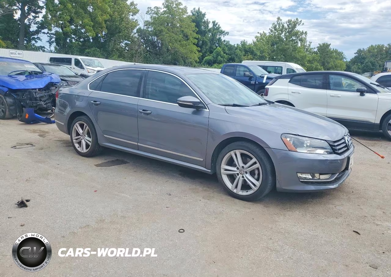 2012 Volkswagen Passat Se VIN:1VWBN7A32CC086973 - 4