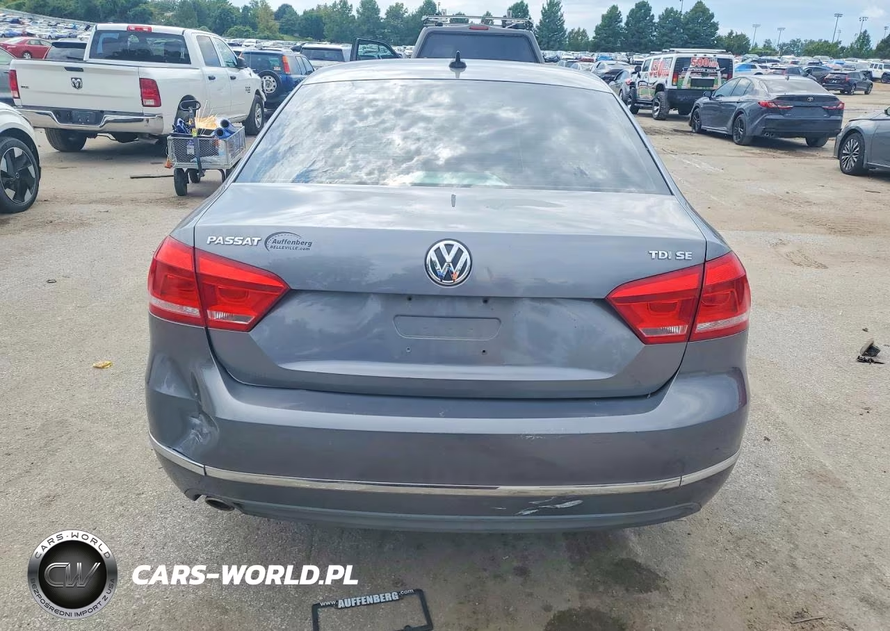 2012 Volkswagen Passat Se VIN:1VWBN7A32CC086973 - 6