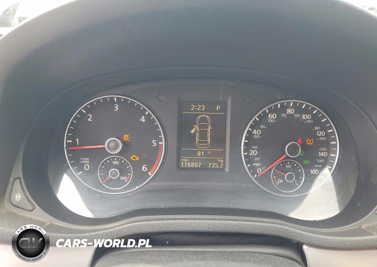2012 Volkswagen Passat Se VIN:1VWBN7A32CC086973 - 9