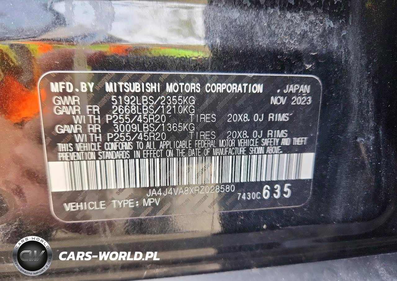 2024 Mitsubishi Outlander Se VIN:JA4J4VA8XRZ028580 - 14