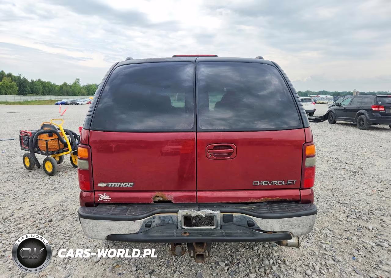 2003 Chevrolet Tahoe K1500 VIN:1GNEK13Z53J185748 - 6