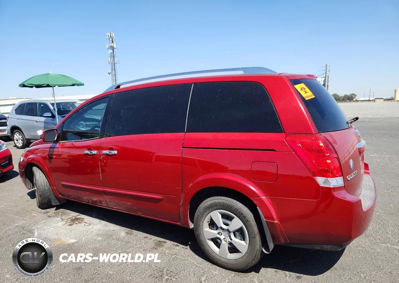 2008 Nissan Quest 3.5 VIN:5N1BV28U78N103133 - 2