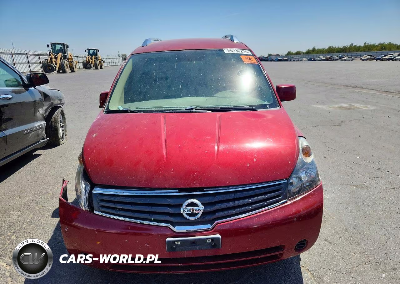 2008 Nissan Quest 3.5 VIN:5N1BV28U78N103133 - 5